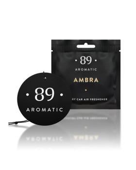 Rippuv paberist õhuvärskendaja ambra