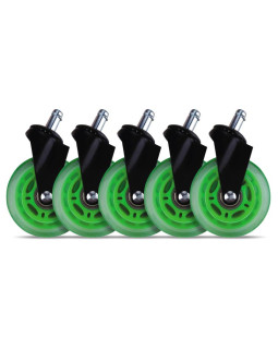 Tarvik el33t kummi rattad toolile, roheline