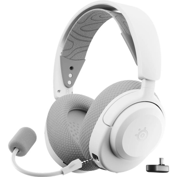 Juhtmevaba peakomplekt steelseries nova 3x, valge