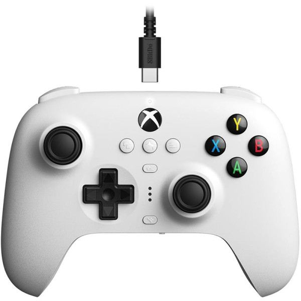 Pult 8bitdo xbox one/seriesx/s ultimate hall effect, valge Pult 8bitdo xbox one/seriesx/s ultimate hall effect, valge