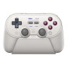 Pult 8bitdo pc/switch/switch2 pro 3 bt + laadija (w), valge