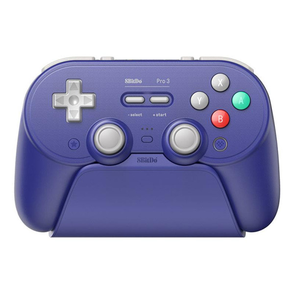 Pult 8bitdo pc/switch/switch2 pro 3 bt + laadija (w), sinine Pult 8bitdo pc/switch/switch2 pro 3 bt + laadija (w), sinine