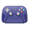 Pult 8bitdo pc/switch/switch2 pro 3 bt + laadija (w), sinine