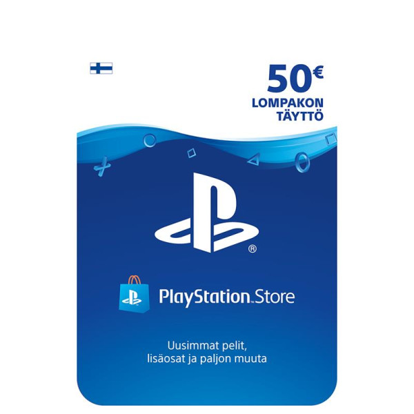 Rahakaart playstation network 50€