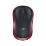 Juhtmeta hiir logitech m185, punane