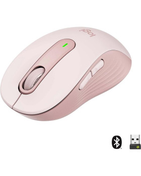 Juhtmeta hiir logitech signature m650 l, roosa