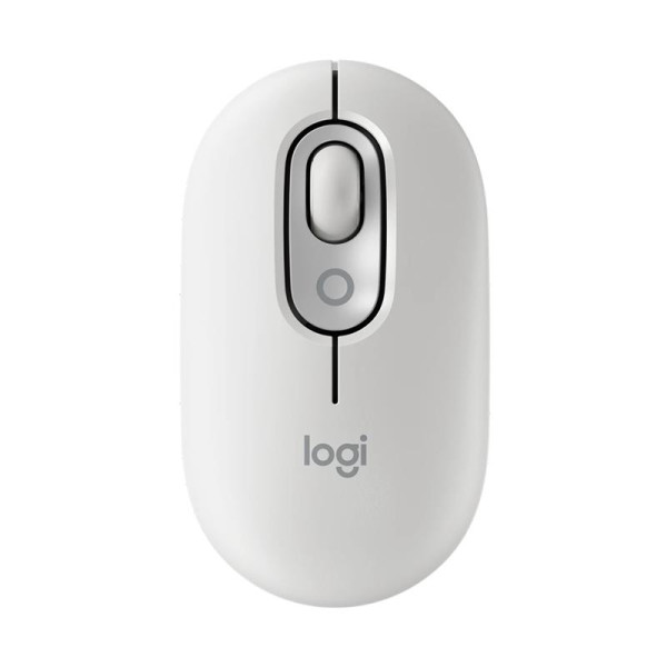 Juhtmeta hiir logitech pop emoji, valge Juhtmeta hiir logitech pop emoji, valge
