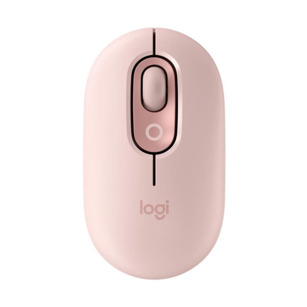 Juhtmeta hiir logitech pop emoji, roosa