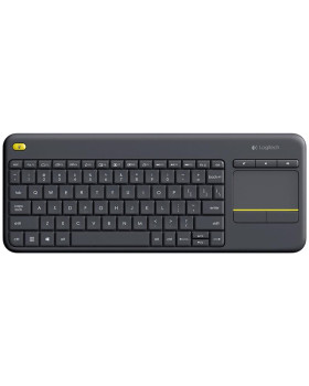 Klaviatuur logitech k400 plus swe (w), must