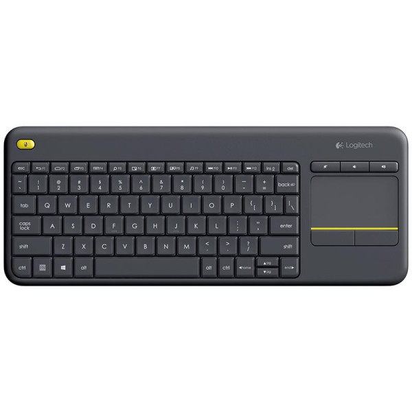 Klaviatuur logitech k400 plus us (w), must