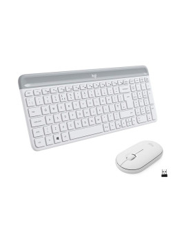 Desktop logitech slim combo mk470 swe (w), valge Desktop logitech slim combo mk470 swe (w), valge