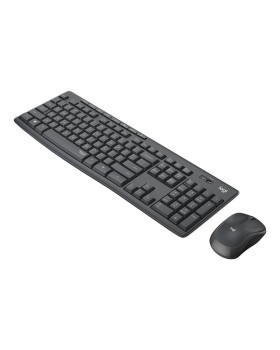 Desktop logitech slim combo mk295 swe (w), must