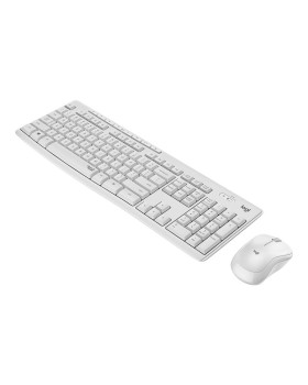 Desktop logitech slim combo mk295 us (w), valge