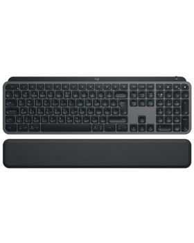 Klaviatuur logitech mx keys s plus us (w), must