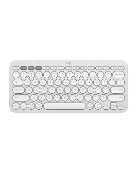 Klaviatuur logitech pebble keyboard 2 us (w), valge Klaviatuur logitech pebble keyboard 2 us (w), valge