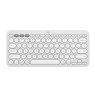 Klaviatuur logitech pebble keyboard 2 us (w), valge