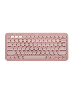 Klaviatuur logitech pebble keyboard 2 us (w), roosa