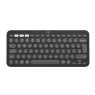 Klaviatuur logitech pebble keyboard 2 swe (w), must