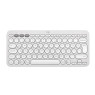 Klaviatuur logitech pebble keyboard 2 swe (w), valge