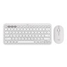 Desktop logitech pebble 2 combo us (w), valge