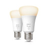 Philips hue soft-warm 9.5w a60 e27 eu 2pcs