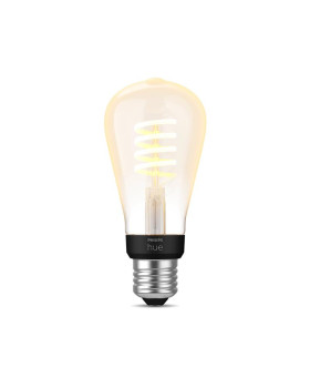 Philips hue warm-to-cool 7w fil st64 eur e27