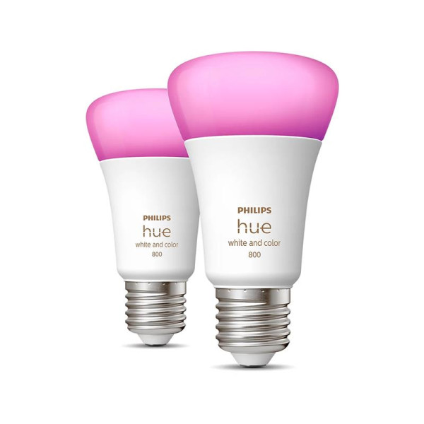Philips hue colored 6.5w a60 e27 2pcs eur Philips hue colored 6.5w a60 e27 2pcs eur
