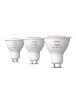 Philips hue colored 4.3w gu10 3pcs