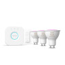 Philips hue starter kit colored 4.3w gu10 3pcs sw