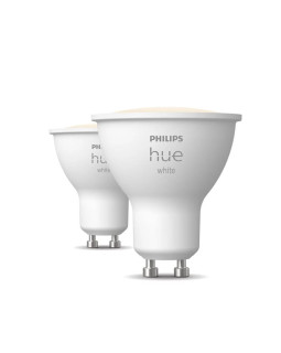 Philips hue soft-warm 5.2w gu10 2pcs