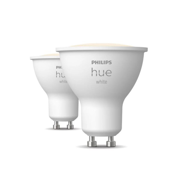 Philips hue soft-warm 5.2w gu10 2pcs