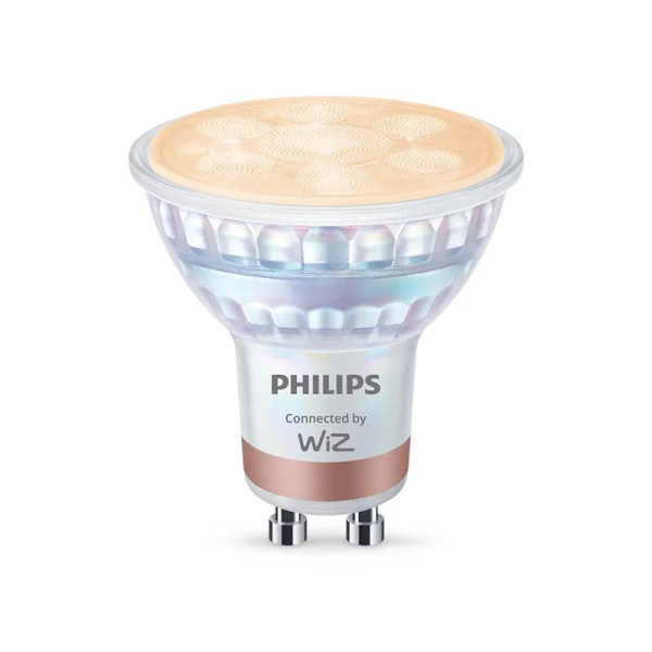 Philips wiz 4.7w(50w) gu10 glass tw 3pcs