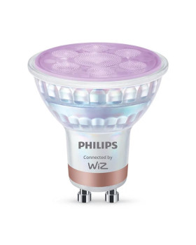 Philips wiz 4.7w(50w) gu10 glass rgb 2pcs Philips wiz 4.7w(50w) gu10 glass rgb 2pcs
