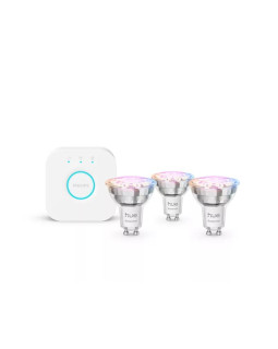 Philips hue essential gu10 4.7w 345lm, colored, 3-pack + bridge Philips hue essential gu10 4.7w 345lm, colored, 3-pack + bridge