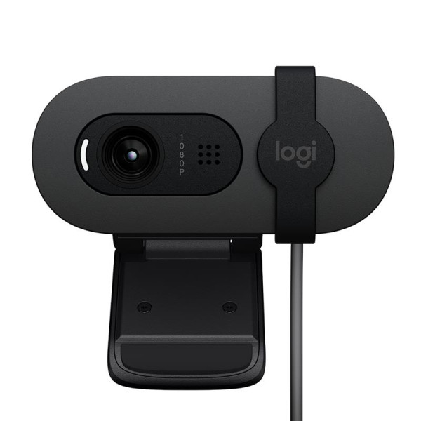 Veebikaamera logitech brio 100, must