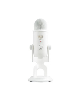 Mikrofon blue yeti, valge