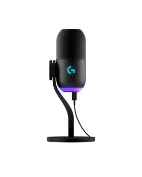 Mikrofon logitech blue yeti gx, must