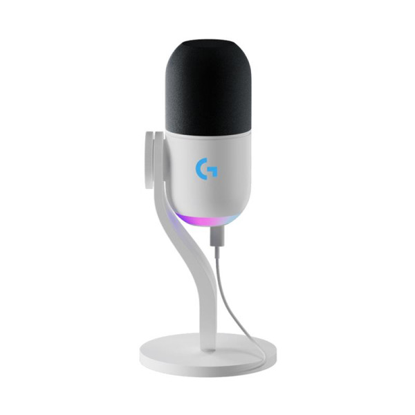 Mikrofon logitech blue yeti gx, valge