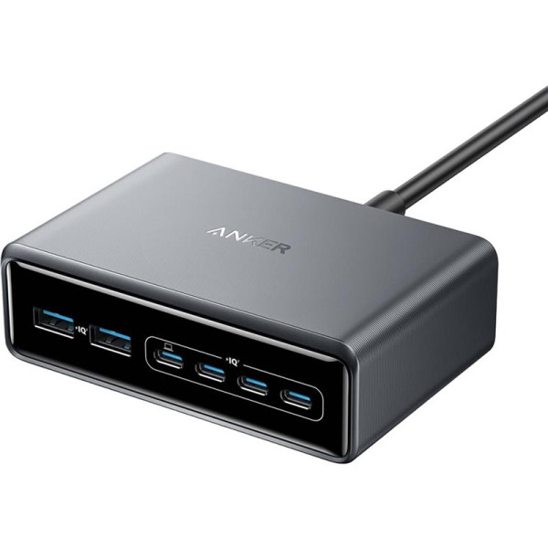 Ac adapter anker prime (200w, 6 ports, gan)