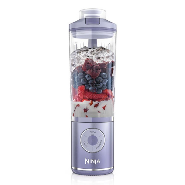 Kaasaskantav juhtmevaba blender ninja blast max, lilla