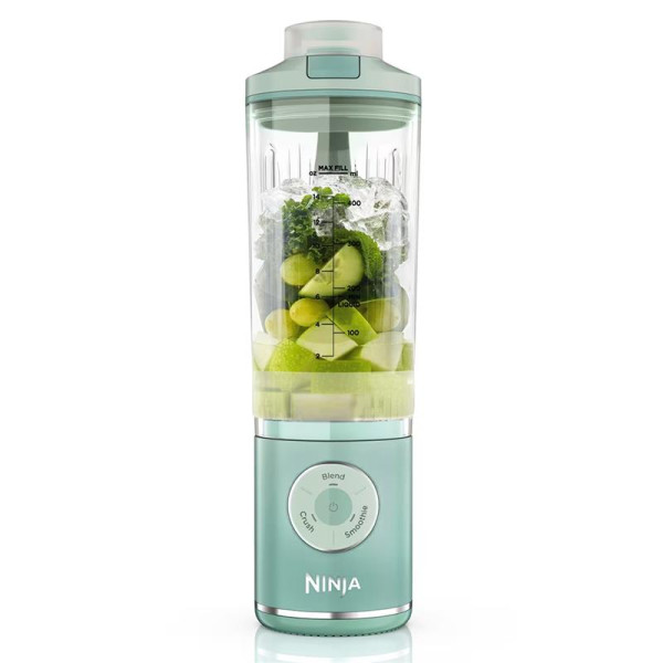 Kaasaskantav juhtmevaba blender ninja blast max, roheline