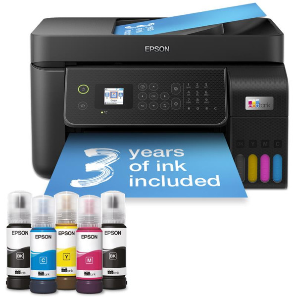 Epson ecotank l5310, 4-in-1, print, scan, copy, fax