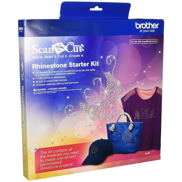 Dekoratiivkivikestega kaunistamise stardikomplekt, brother