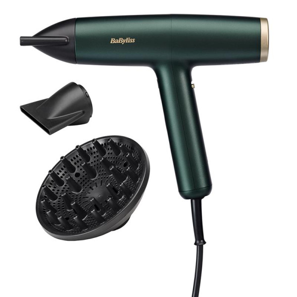 Föön babyliss, d6555de, roheline