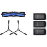 Lisatarvikute kmpl robotile deebot t50/t50 pro omni, ecovacs