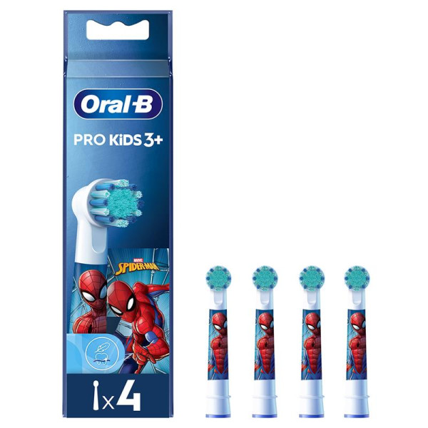 Lisahari oral-b laste 4tk spiderman