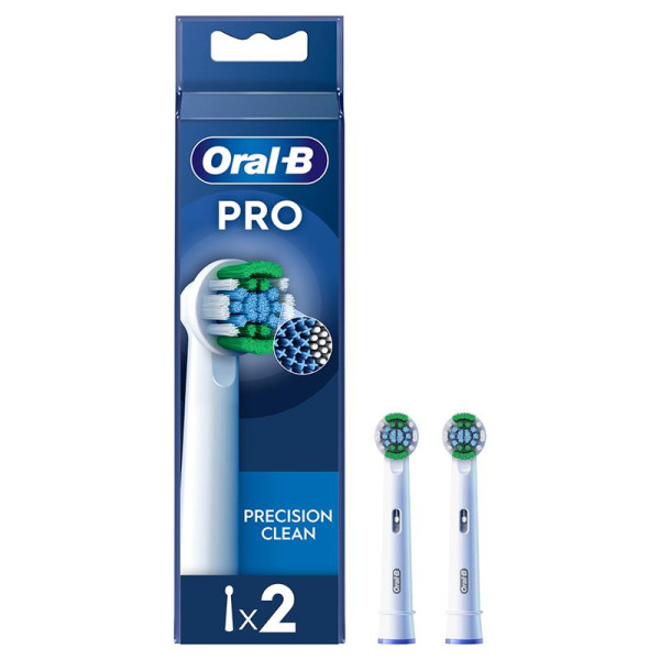 Lisaharjad oral-b precision clean pro, 2tk valge