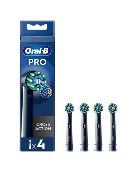 Lisaharjad oral-b cross action pro, 4tk, must Lisaharjad oral-b cross action pro, 4tk, must