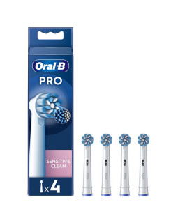Lisaharjad sensitive clean pro oral-b, 4tk