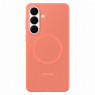 Galaxy s26+ silicone magnet, roosa